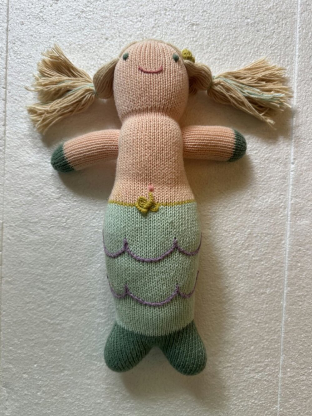 Blabla Kids Harmony the Mermaid Knit Doll
